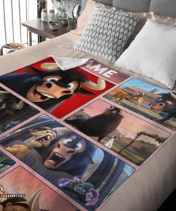 Pretty Ferdinand And Friends The Gentle Bull's Journey Blanket Fleece Customized Blanket - Image 4