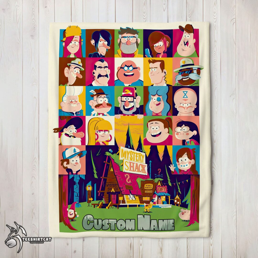 pretty-gravity-falls-mystery-shack-characters-collage-blanket-fleece-customized-blanket-mk-02 Pretty Gravity Falls Mystery Shack Characters Collage Blanket Fleece Customized Blanket