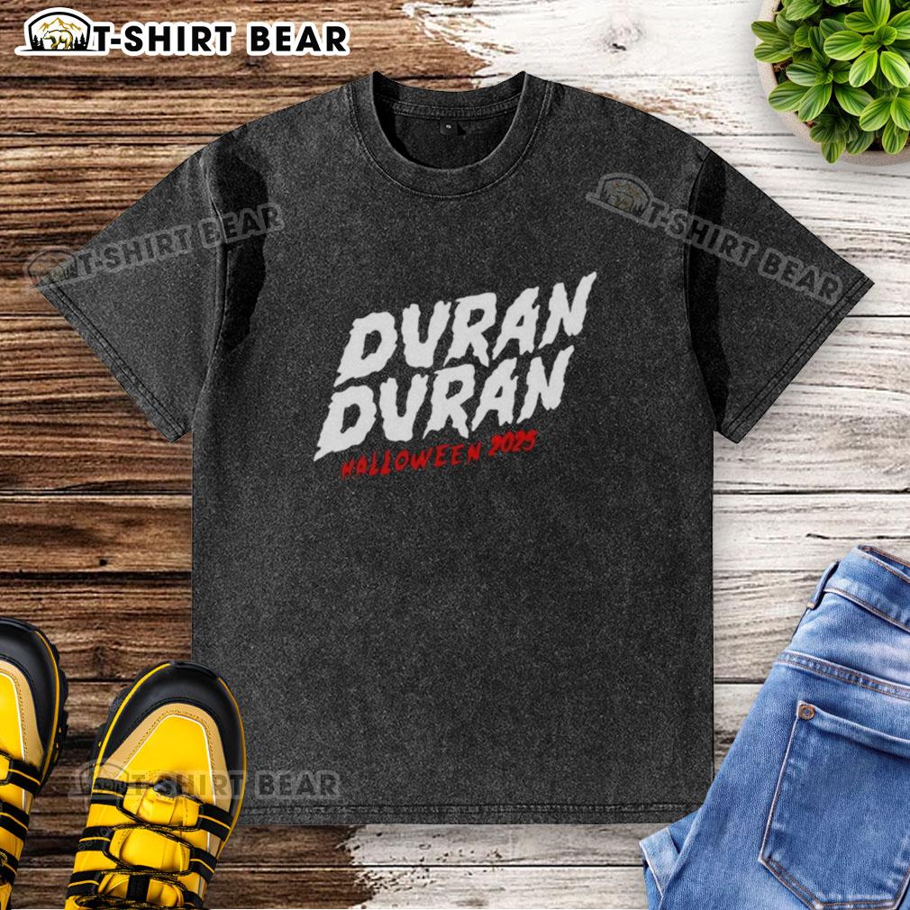 Pretty Halloween 2025 Duran Duran Washed T Shirt Pretty Halloween 2025 Duran Duran washed t-shirt featuring bold graphic design, perfect for festive celebrations.
