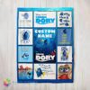 Pretty Hot Cute Disney Finding Dory What Would Dory Do Collage Blanket Fleece Customized Blanket