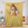 Pretty Hot Disney Belle Princess Blanket Fleece Customized Blanket