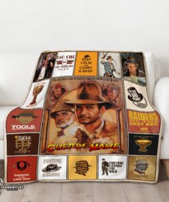 Pretty Indiana Jones Raiders Of The Lost Ark Adventure Blanket Fleece Customized Blanket - Image 3