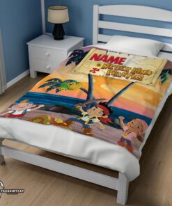 Pretty Jake And The Never Land Pirates Blanket Fleece Customized Blanket - Image 3