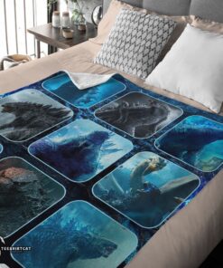 Pretty King Of The Monsters Godzilla Blanket Fleece Customized Blanket - Image 4