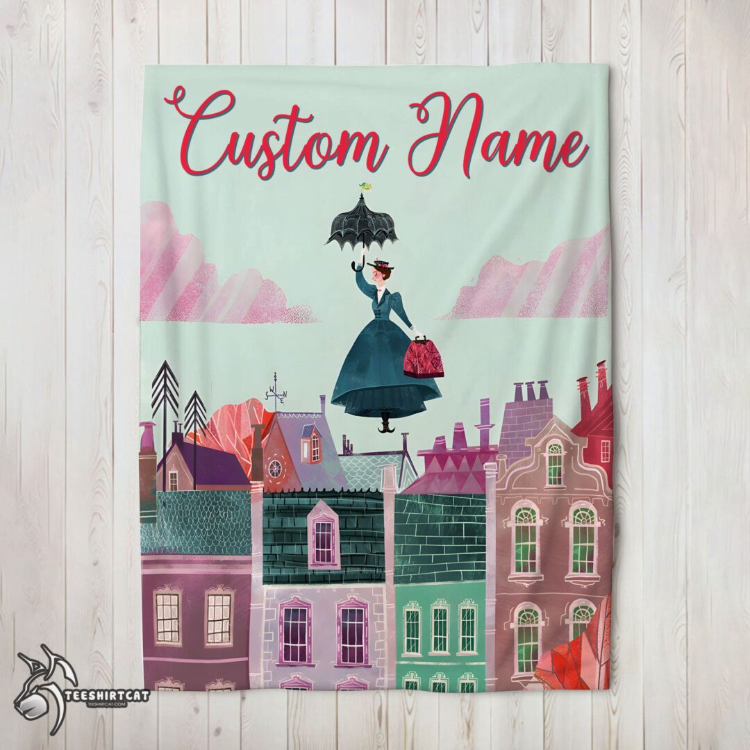 pretty-mary-poppins-film-classic-movie-blanket-fleece-customized-blanket-mk-02 Pretty Mary Poppins Film Classic Movie Blanket Fleece Customized Blanket