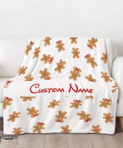 Pretty Mickey Mouse Gingerbread Delight Blanket Fleece Customized Blanket - Image 3
