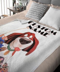 Pretty Personalized The Great Mouse Detective With Friends Blanket Fleece Customized Blanket - Image 4