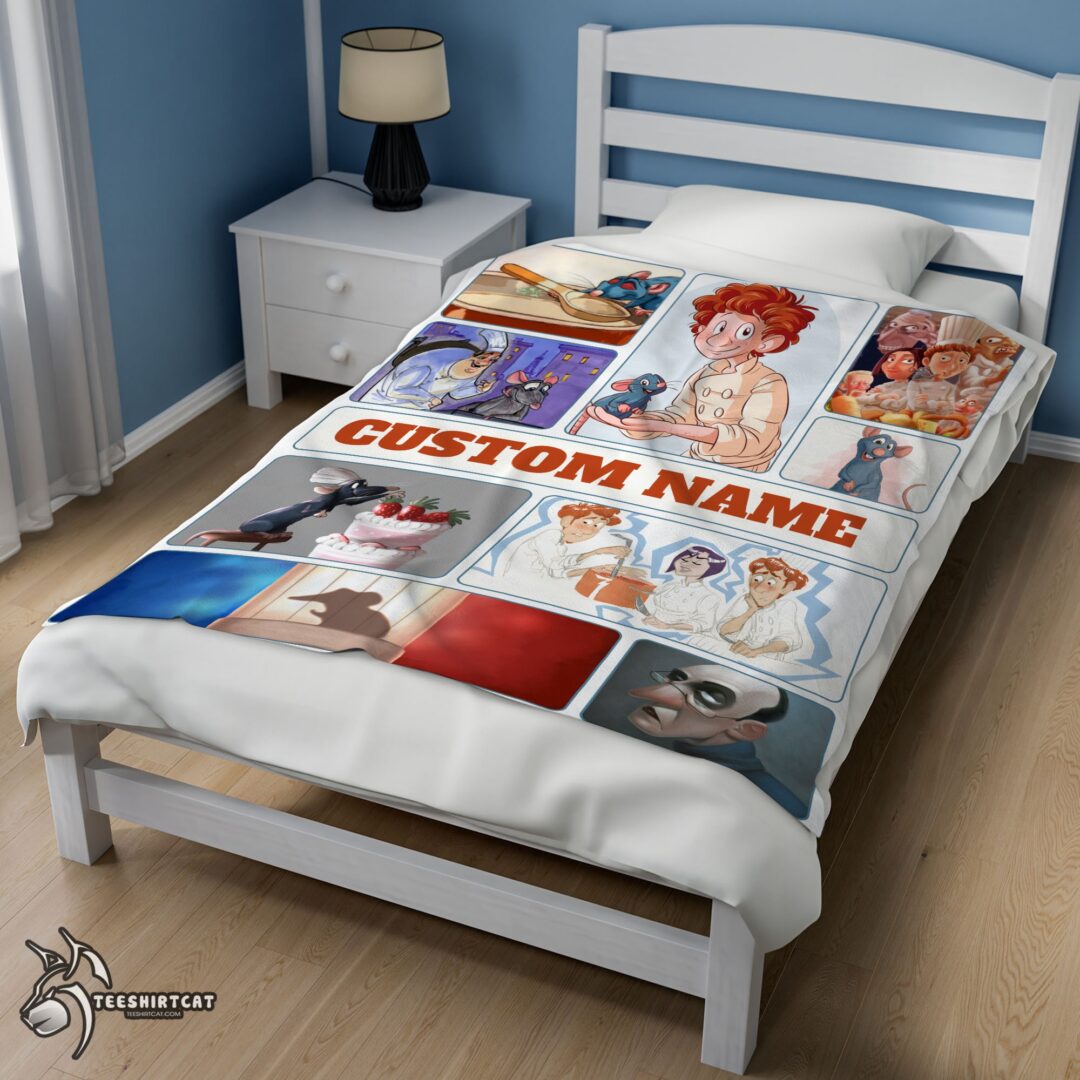 pretty-pixar-ratatouille-linguini-and-remy-with-friends-blanket-fleece-customized-blanket-mk-02 Pretty Pixar Ratatouille Linguini And Remy With Friends Blanket Fleece Customized Blanket - Image 3