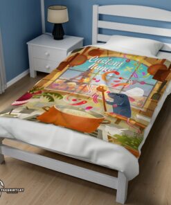 Pretty Pixar Ratatouille Warm & Soft Remy Chief Blanket Fleece Customized Blanket - Image 3