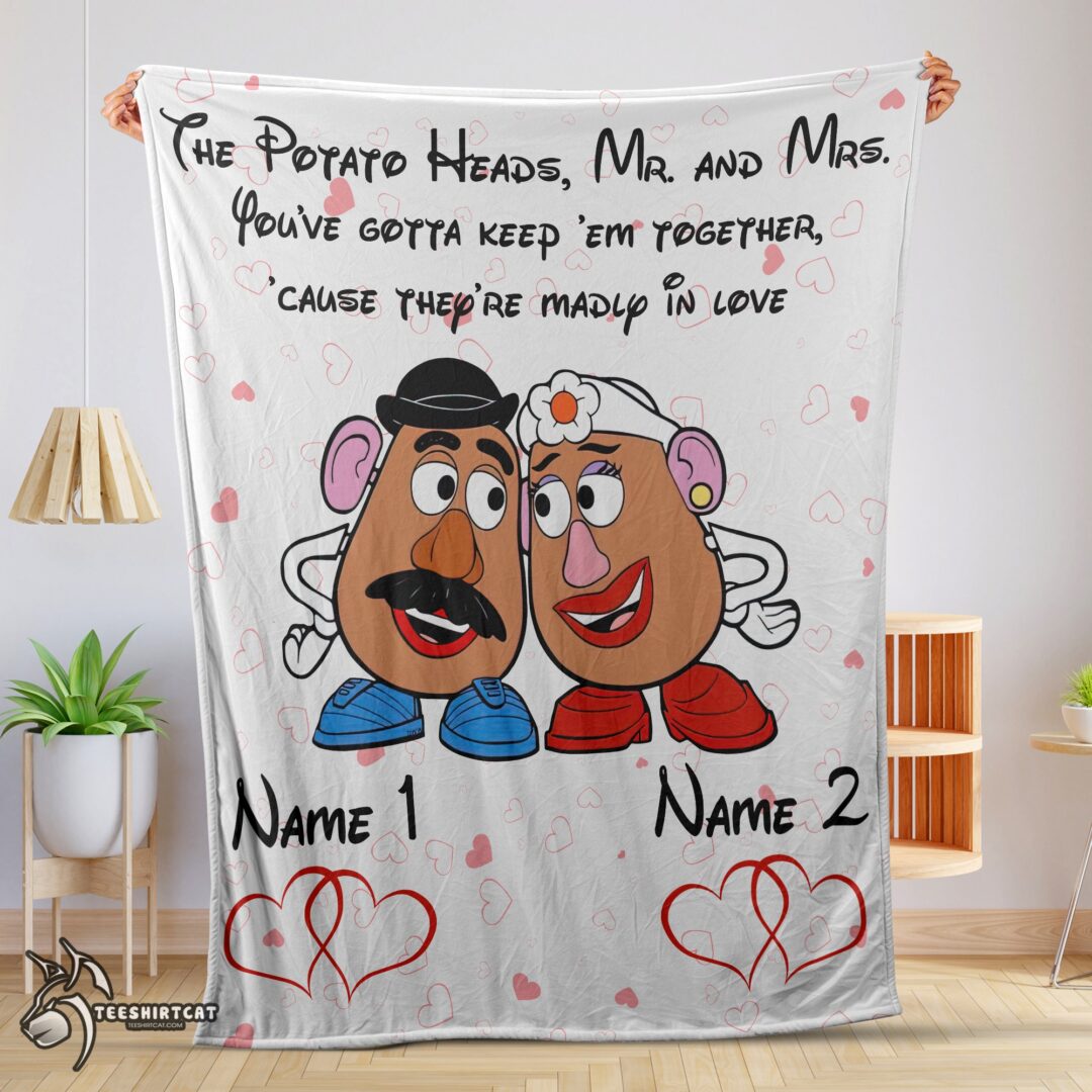 pretty-pixar-toy-story-mr-potato-and-ms-potato-blanket-fleece-customized-blanket-mk-01-1 Pretty Pixar Toy Story Mr. Potato And Ms. Potato Blanket Fleece Customized Blanket
