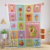 Pretty Premium Chibi Animals Blanket Fleece Customized Blanket