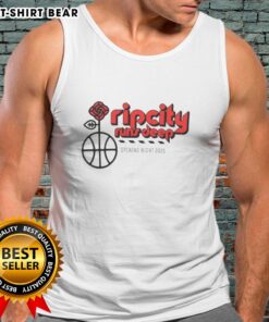 Pretty Rip City Runs Deep Opening Night 2025 tank top featuring vibrant design and comfortable fit for fans.