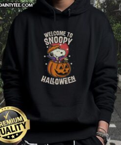 Pretty Snoopyween Welcome To Snoopy Halloween T-Shirt - Image 2