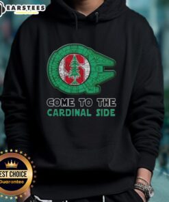 Pretty Star Wars Come to the Stanford Cardinal Side Hoodie featuring vibrant designs and cozy fit for fans.