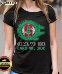 Pretty Star Wars Come to the Stanford Cardinal Side Ladies Tee featuring a stylish design perfect for fans and casual wear.
