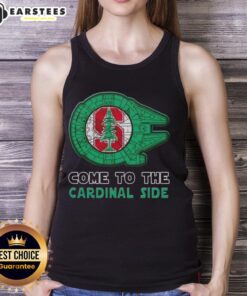 Pretty Star Wars Come to the Stanford Cardinal Side Tank Top featuring a vibrant design and comfortable fit.