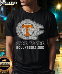 Pretty Star Wars Tennessee Volunteers T-shirt featuring vibrant graphics, perfect for fans of both franchises.