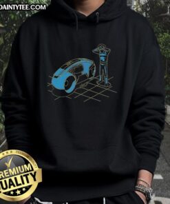 Alt Text: Pretty The Big Bang Theory Sheldon Cooper Tron Hoodie featuring vibrant colors and iconic design, perfect for fans.