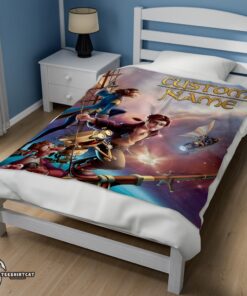 Pretty Treasure Planet Movie Poster Blanket Fleece Customized Blanket - Image 3