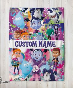 Pretty Vampirina & Friends Blanket Fleece Customized Blanket