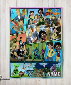 Pretty Wild Kratts Creature Adventures Collage Blanket Fleece Customized Blanket