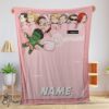 Pretty Cute Marvel Avengers Assemble Avengers Chibi Character Sleeping Blanket Fleece Customized Blanket