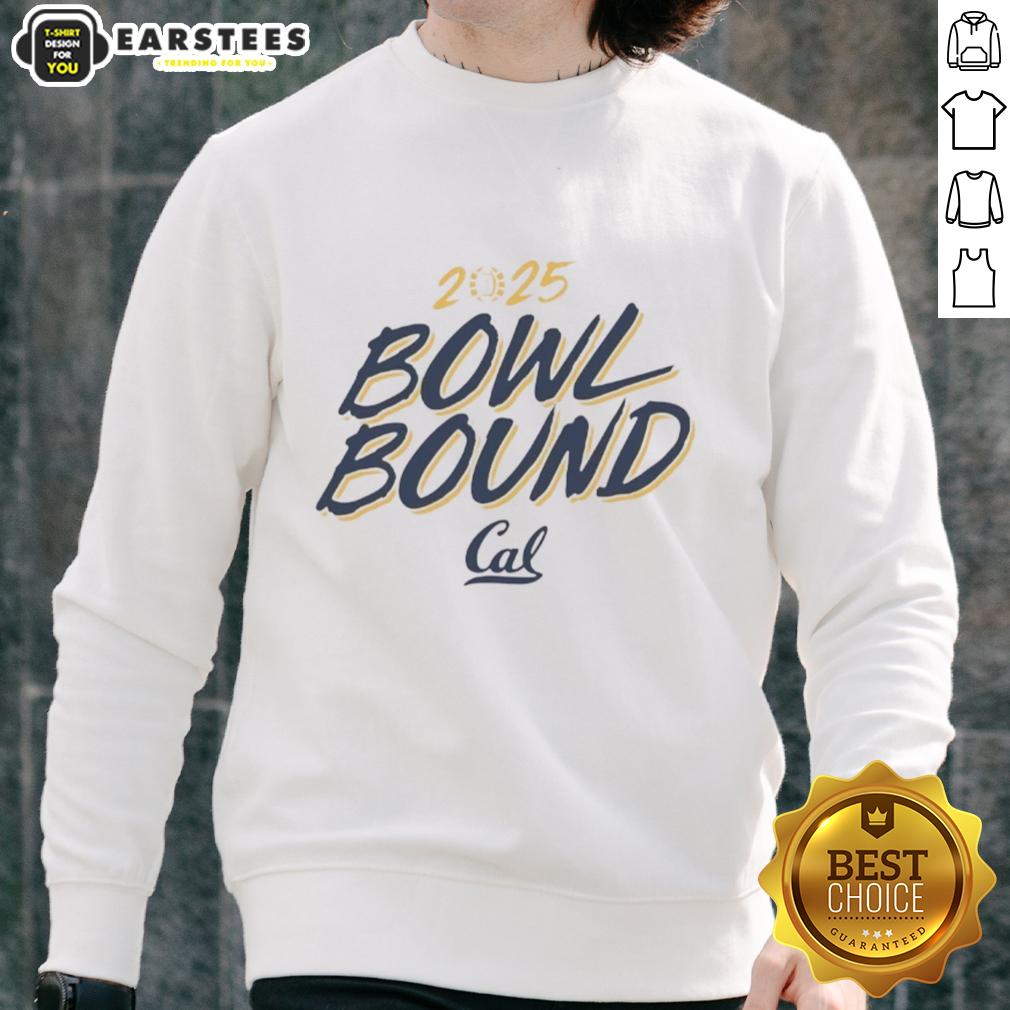 top-cal-golden-bears-bowl-bound-2025-sweatshirt Alt Text: Cozy Top Cal Golden Bears Bowl Bound 2025 Sweatshirt featuring vibrant team colors and logo for fans.