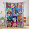 Top Cartoon Sing Character Blanket Fleece Customized Blanket