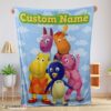 Top Cartoon The Backyardigans With Friends Blanket Fleece Customized Blanket