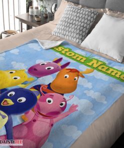 Top Cartoon The Backyardigans With Friends Blanket Fleece Customized Blanket - Image 4