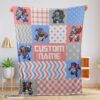 Top Chibi Optimus Prime Transformers Pattern Blanket Fleece Customized Blanket