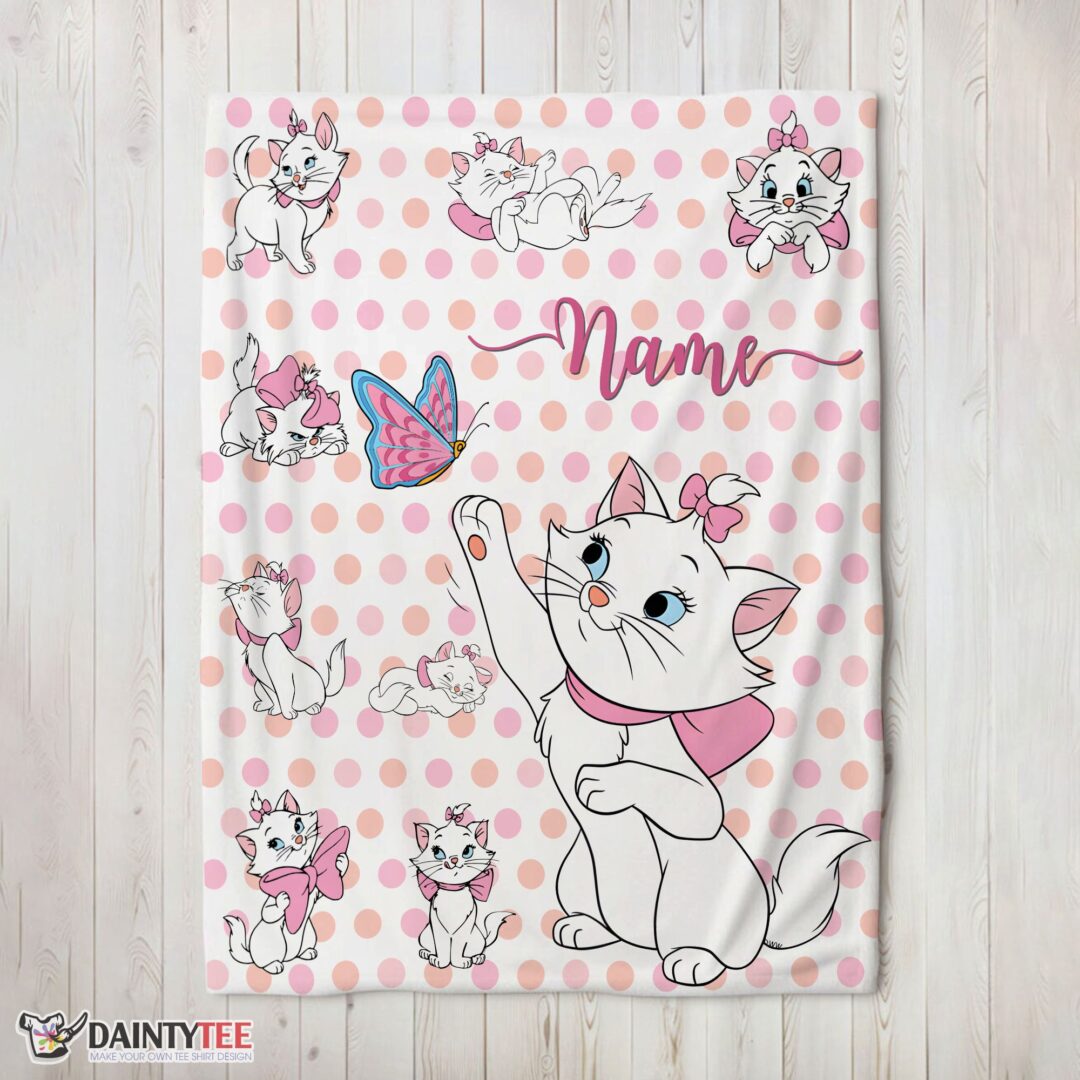 top-cute-marie-cat-blanket-fleece-customized-blanket-mk-02-1 Top Cute Marie Cat Blanket Fleece Customized Blanket