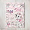 Top Cute Marie Cat Blanket Fleece Customized Blanket