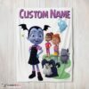 Top Cute Vampirina & Friends Blanket Fleece Customized Blanket