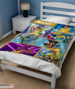 Top Disney A Goofy Movie Max Goof & Powerline Blanket Fleece Customized Blanket - Image 3