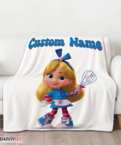 Top Disney Alice's Wonderland Bakery Blanket Fleece Customized Blanket - Image 3