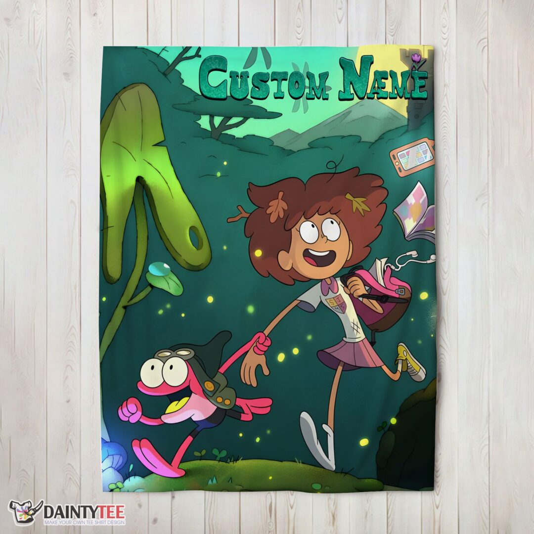 top-disney-amphibia-adventure-blanket-fleece-customized-blanket-mk-02 Top Disney Amphibia Adventure Blanket Fleece Customized Blanket