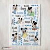 Top Disney Baby Mickey's Dreamland Blanket Fleece Customized Blanket