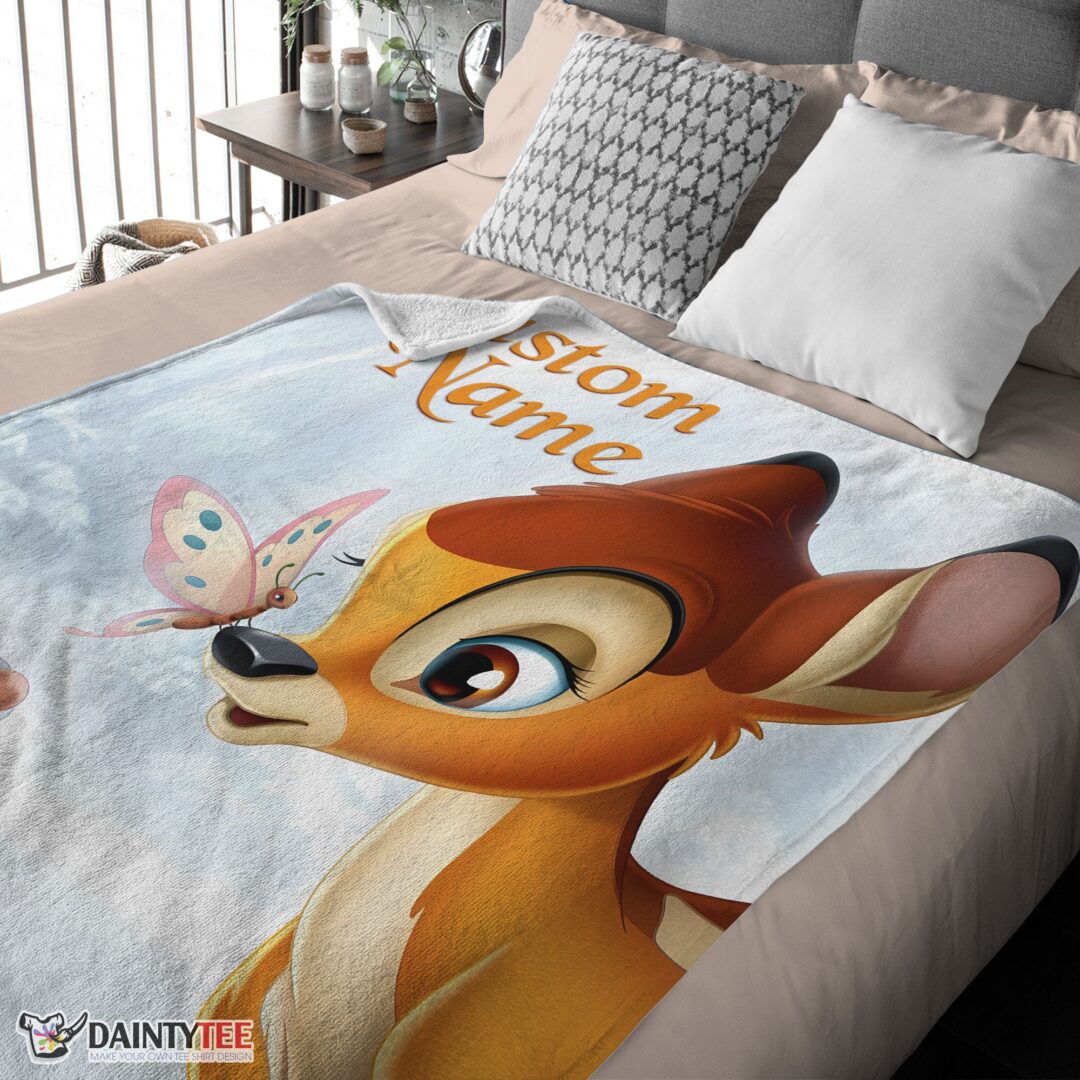top-disney-bambi-and-thumper-blanket-fleece-customized-blanket-mk-03 Top Disney Bambi And Thumper Blanket Fleece Customized Blanket - Image 4