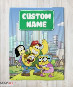 Top Disney Big City Greens Family Cartoon Blanket Fleece Customized Blanket