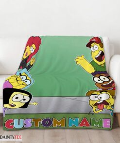 Top Disney Big City Greens Peeking Family Blanket Fleece Customized Blanket - Image 3