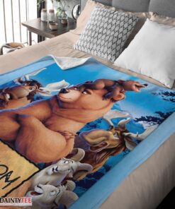Top Disney Brother Bear Poster Blanket Fleece Customized Blanket - Image 4