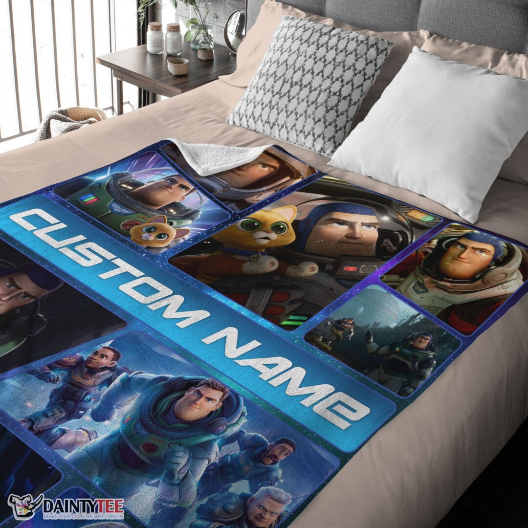 top-disney-buzz-lightyear-collage-fleece-customized-blanket-mk-03 Top Disney Buzz Lightyear Collage Fleece Customized Blanket - Image 4