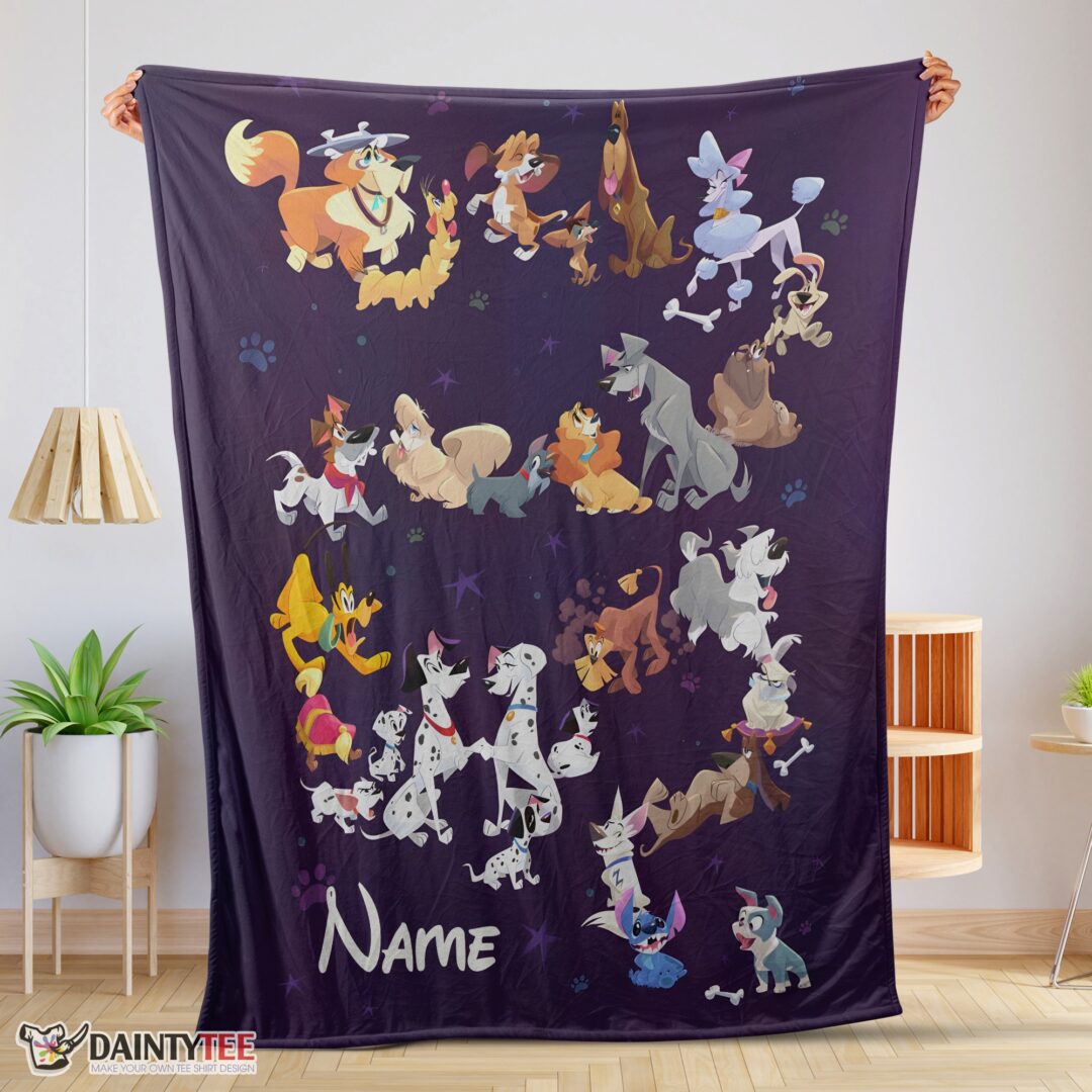top-disney-cartoon-all-disney-dog-blanket-fleece-customized-blanket-mk-01-1 Top Disney Cartoon All Disney Dog Blanket Fleece Customized Blanket