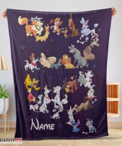 Top Disney Cartoon All Disney Dog Blanket Fleece Customized Blanket