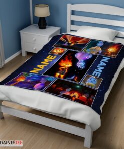 Top Disney Cartoon Elemental Blanket Fleece Customized Blanket - Image 3