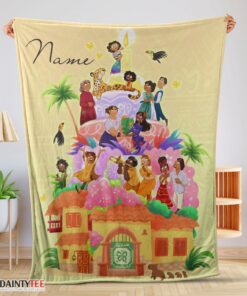 Top Disney Cartoon Encanto Movie Blanket  Customize Blanket