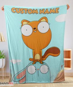 Top Disney Cartoon Kiff Blanket Fleece Customized Blanket