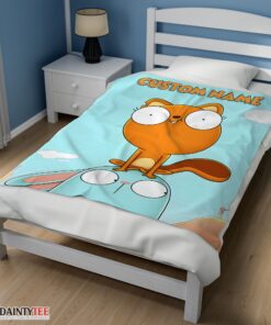 Top Disney Cartoon Kiff Blanket Fleece Customized Blanket - Image 3