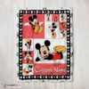 Top Disney Cartoon Mickey Mouse Blanket Fleece Customized Blanket